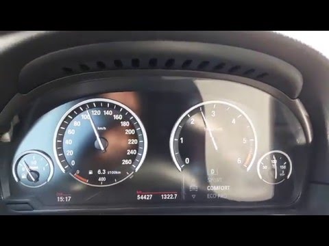 BMW F10 520d 184 PS 0-100 km/h - Acceleration - 0-60 mph F11