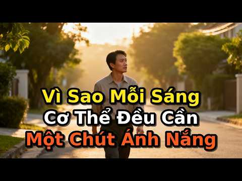 Vì Sao Mỗi Sáng Cơ Thể Đều Cần Một Chút Ánh Nắng