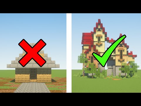 5 Big Mistakes of Beginner Builders In Minecraft