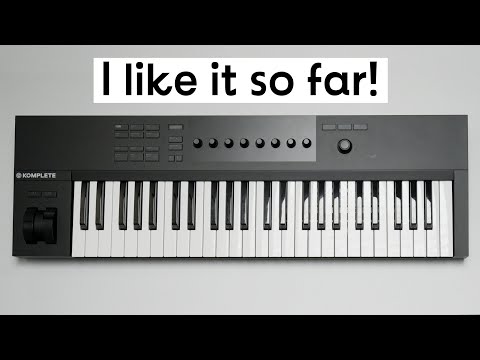 Native Instrument Komplete Kontrol A49 Smart Keyboard Review - EXACTLY What I Needed!