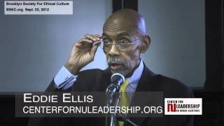 Humanizing Justice - Eddie Ellis at The Brooklyn Society For Ethical Culture