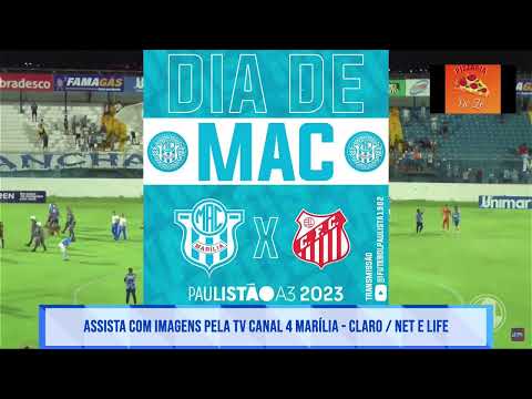 Paulistão A3- Mac x Capivariano - Ao Vivo