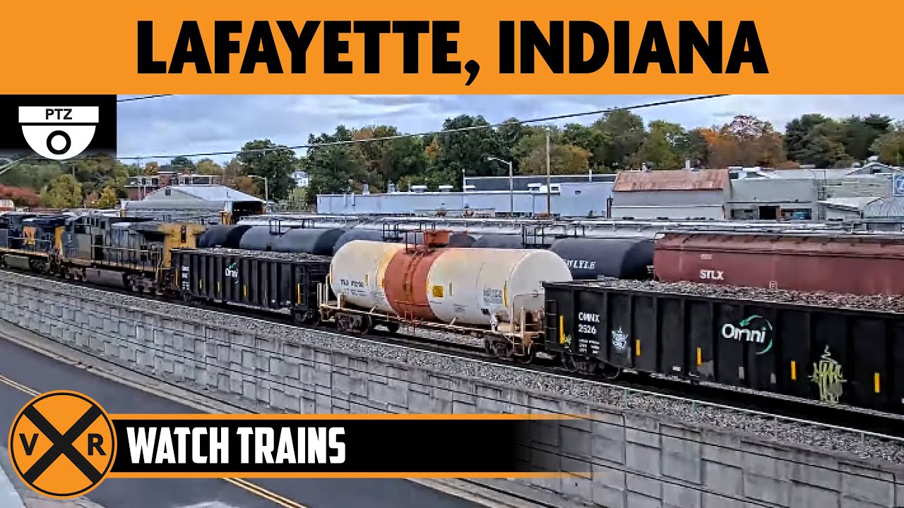 Live webcam view of Cruce ferroviario de Lafayette