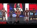 Classic Physique Olympia 2021: All Contestants Pose Off