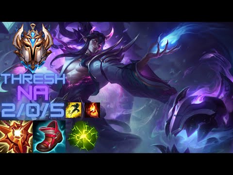 Thresh Support vs Zilean - NA Challenger 11.7