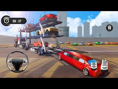 Car Transporter Truck Driver Parking Sim (by Whiplash Mediaworks) Android Gameplay [HD]