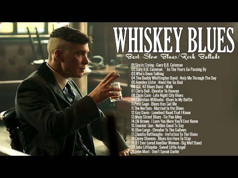 Relaxing Whiskey Blues | Slow Blues/Rock Songs | Relaxing Blues Guitar Music