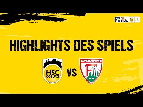 Highlights HSC 2000 Coburg vs. TuS Ferndorf I Saison 24/25