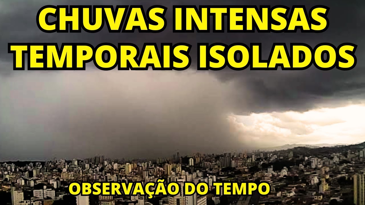🔴 AO VIVO: CHUVAS INTENSAS E TEMPORAIS ISOLADOS NO SUDESTE E SUL - ACOMPANHE A OBSERVAÇÃO DO TEMPO