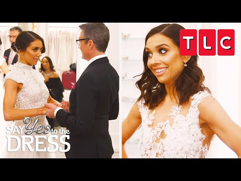 Jenna From Dancing with the Stars Finds Her Dream Wedding Dress! | Say Yes to the Dress | TLC