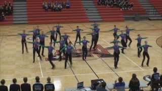 preview picture of video 'Rogers Varsity Dance Team - Monticello Kick Meet 11-25-2013'