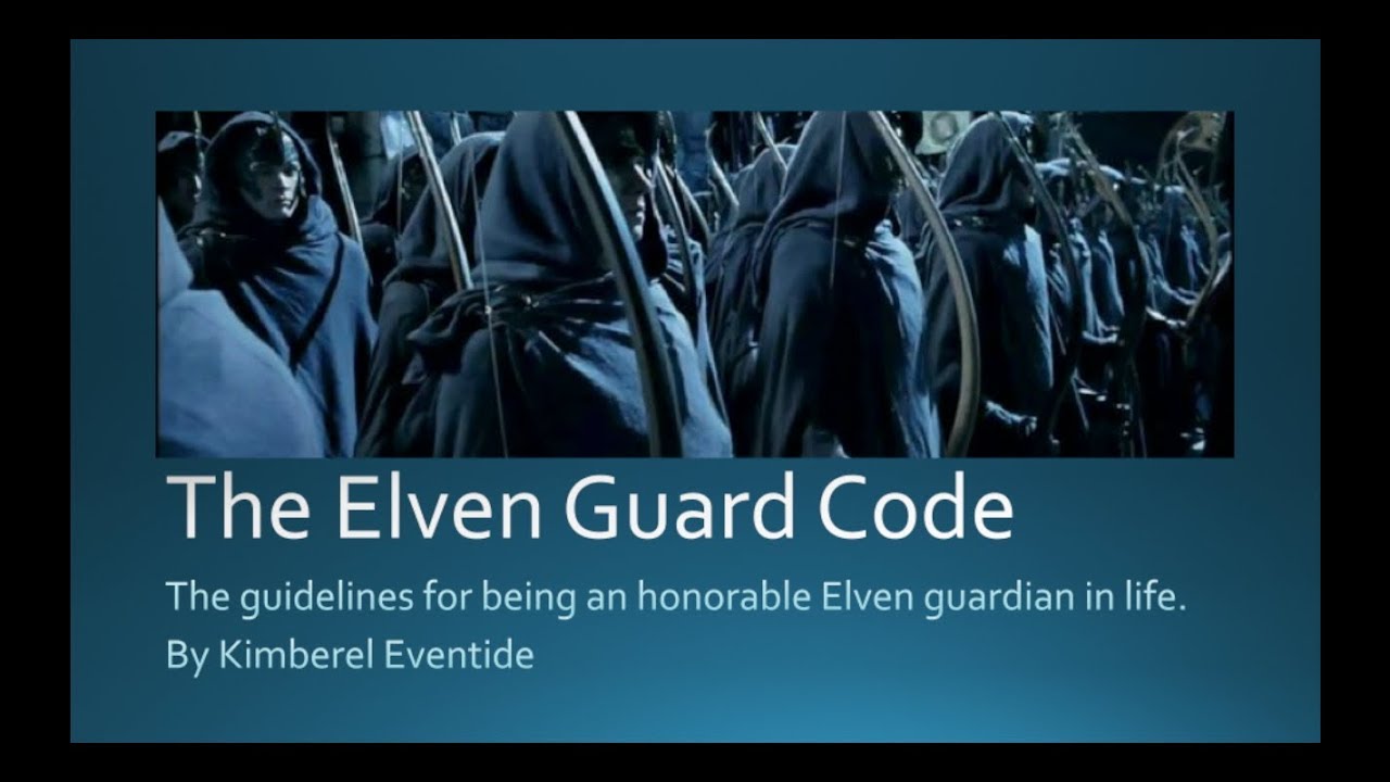 The Elven Guard Warrior Guide