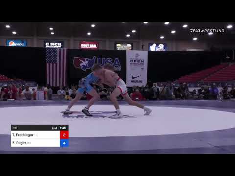 60 Lbs Rr Rnd 1 - Tanner Frothinger, Team Idaho Wrestling Club Vs Zan Fugitt, Missouri B02e