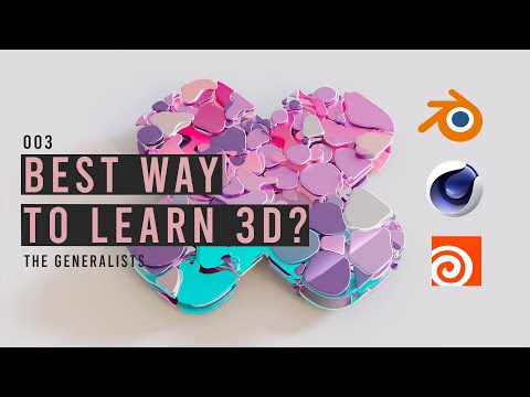 What is The Best Way To Learn 3D? - The Generalists Podcast 003