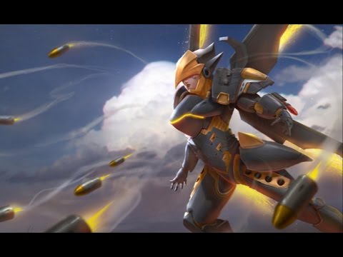 Overwatch - Pharah Coming in Clutch - Barrage Team Kill for Obj capture