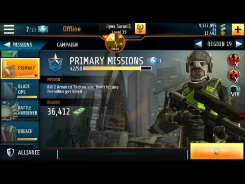 Kill Shot Bravo Region 19=43 Primary Mission Complete