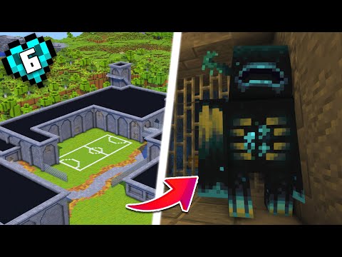 Insane Build: Fortnite Prison in Hardcore Minecraft