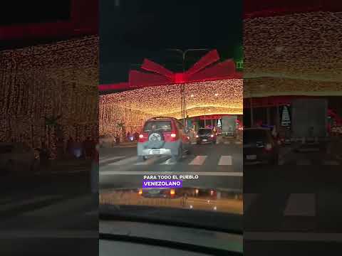 Valera Estado Trujillo 2025 de Noche una belleza la decoración Navideña #Venezuela