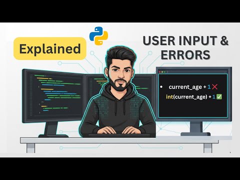 Python User Input Type Casting Fixing The Typeerror Python Course Lec08 Codewithfarhanakhtar
