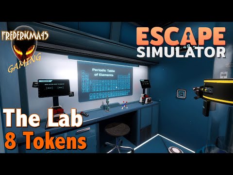 Escape Simulator : THE LAB Adrift in Space / 8 Tokens Location - D'oh! & Safety Precautions Achiev