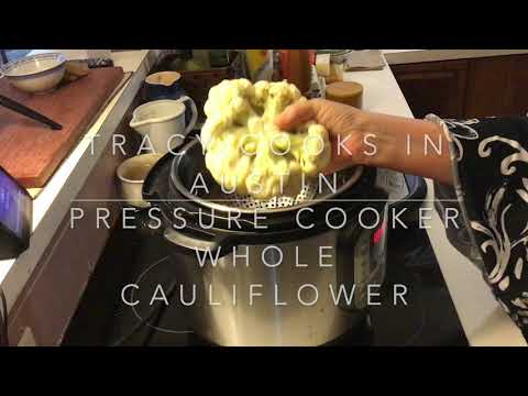 Whole Cauliflower in the InstantPot Pressure Cooker
