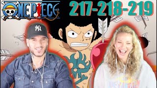 AFRO LUFFY VS CAPTAIN FOXY! | One Piece Ep 217/218/219 Reaction 👒