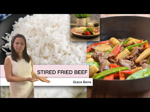stir fried beef