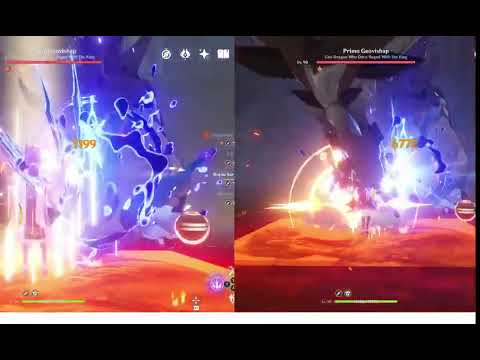 genshin impact | lisa | team comp | bennett | skyward vs favonius