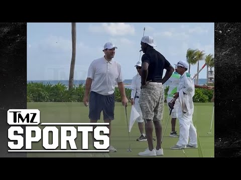 Michael Jordan and Tony Romo Hit The Links In Mexico On Wednesday At Swanky Course