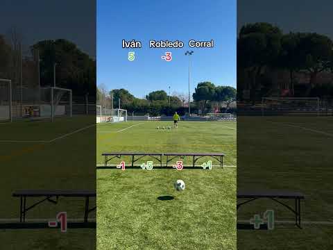 Reto de banco con puntuaciones #shorts