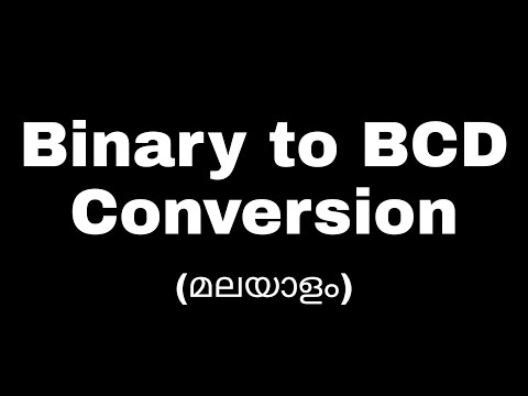 Binary to BCD Conversion