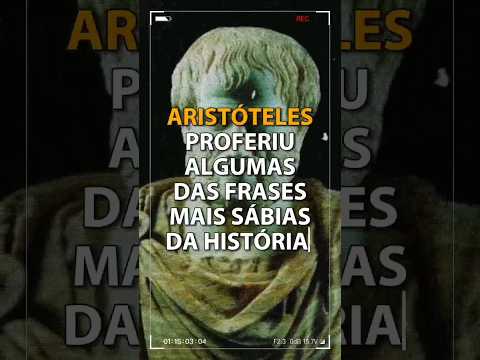 ARISTÓTELES, o ESTAGIRITA: 5 frases mais sábias! ? #filosofia #aristoteles #frases