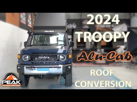 2024 Troopy with Alu-Cab Roof Conversion!