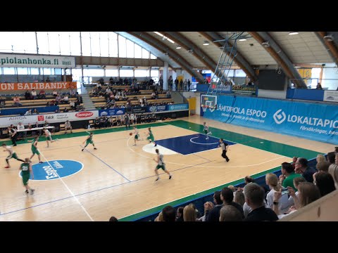 B-poikien 1. SM-finaaliottelu Tapiolan Honka 1 - Sykki