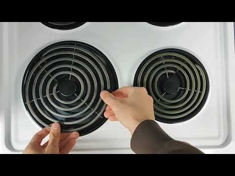 Remove and refit coil elements on stove - Model FS54R
