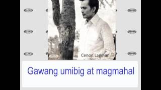 Sa Ningning Ng Mga Mata By Cenon Lagman (With Lyrics)
