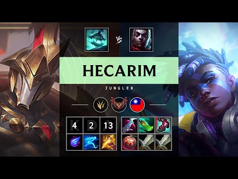 Hecarim Jungle vs Ekko - TW Grandmaster Patch 25.11