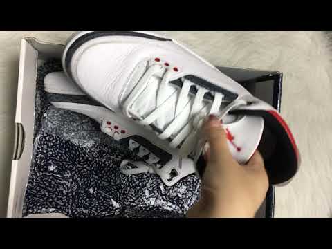 Air Jordan 3 JTH Tinker White Cement   AV6683 160 - mayshow.ru