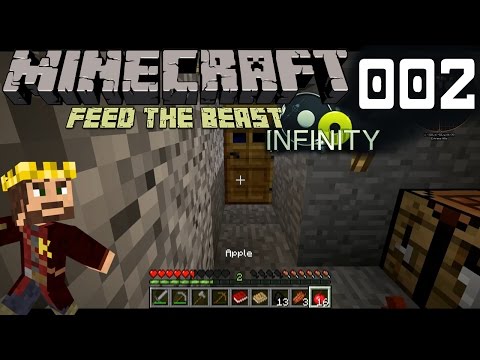 Minecraft FTB Infinity Evolved #002 - Meine kleine Butze [Let's Play]