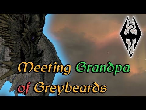 MEETING THE MASTER OF THE Greybeards, Paarthurnax
