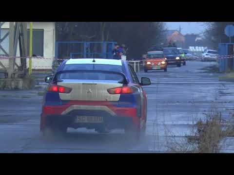 KJS 21 Świąteczny Puchar Forda 2017 - Rafał Grzywaczyk / Monika Grzywaczyk - Mitsubishi Lancer