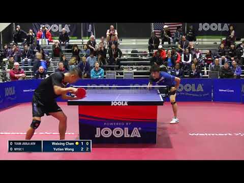 2018 JOOLA NA Teams Championships - Div 1 SF - Chen Weixing vs Wang Yutian (Highlights)