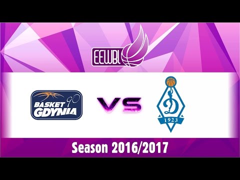 Basket 90 Gdynia vs Dynamo Moscow - EEWBL 04.12.16 Gdynia