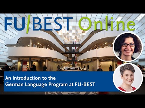 Introduction to the German Language Program at FU-BEST