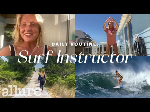 A Surfer’s Entire Routine, from Waking Up to Catching Waves | Work It |  Allure