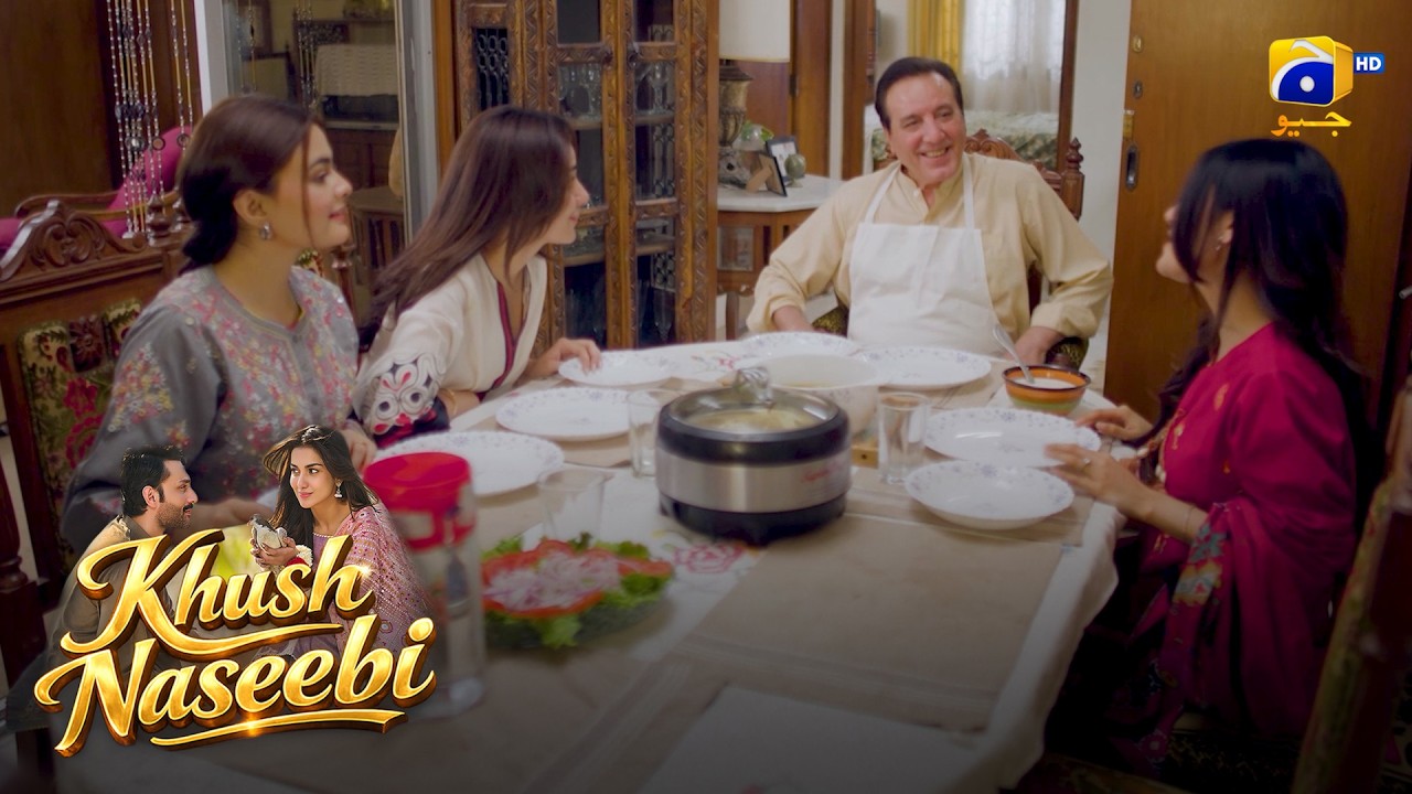 Baap Ke Hath Ka Khana 😍 || Khush Naseebi || Har Pal Geo