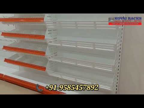 Kovai racks material: mild steel retail garment display rack