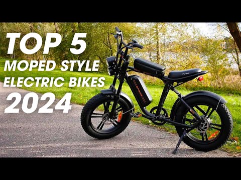 Top 5 Moped Style Electric Bikes 2024 | Best Moped Style Electric Bikes