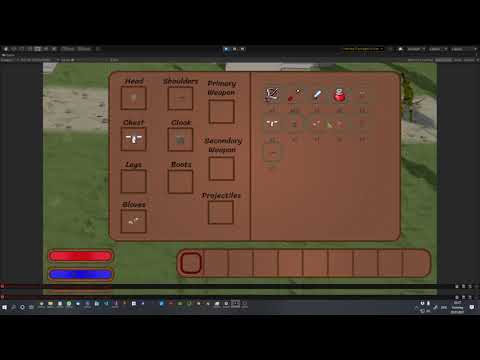 Character Controller and Equipment System in Unity with POLYGON Assets