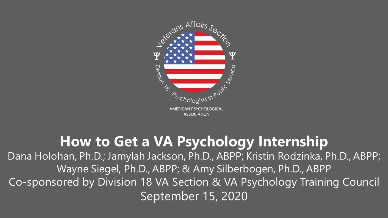How to Get a VA Psychology Internship